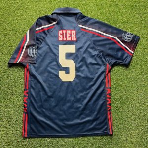 1997/1998 Matchworn Uit #5 SIER